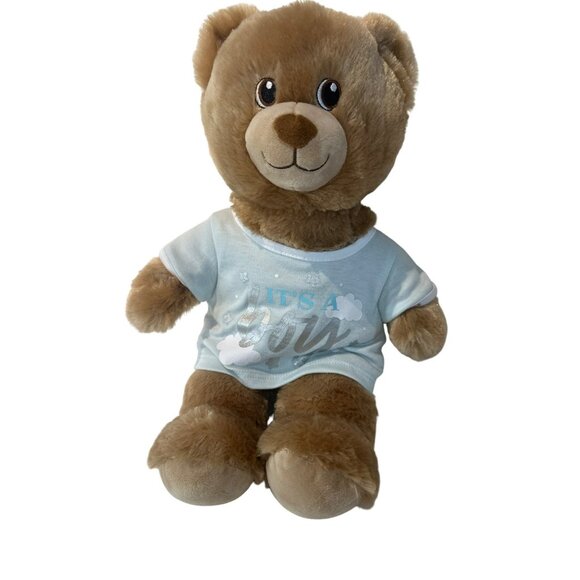 Build-A-Bear Its A Boy Teddy Bear Plush Baby Gift It's a Boy Stuffed Animal - Picture 1 of 8